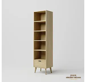 Knihovna SCANDIA 1 Borovice