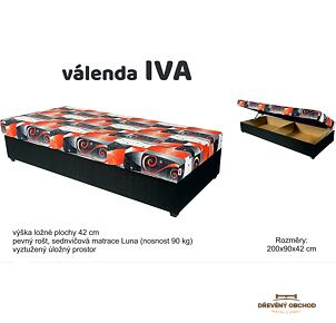 Čalouněná válenda IVA 1