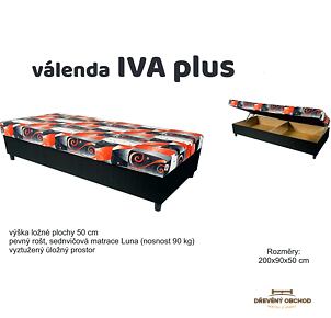 Čalouněná válenda IVA 2 plus