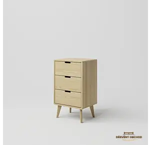 Komoda SCANDIA 7 Borovice