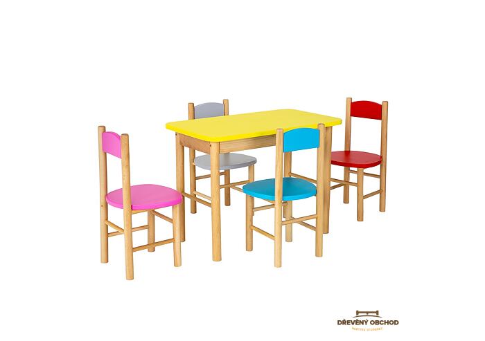 Barevný dětský set