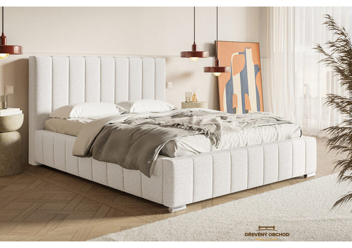 Čalouněná postel Top 10 box