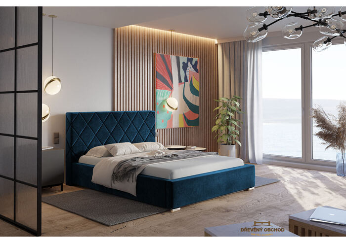 Čalouněná postel Top 7 box