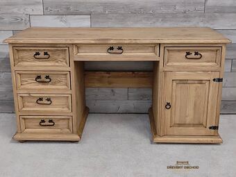 rustikální psací stůl BR 702