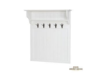 Rustikální věšák GR 701 - bílý vosk