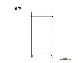 Rustikální skříň SF710