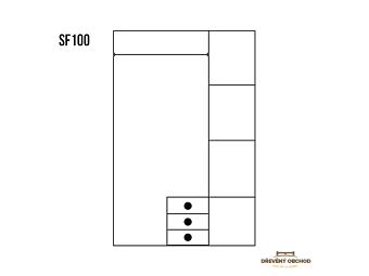 Skříň SF100
