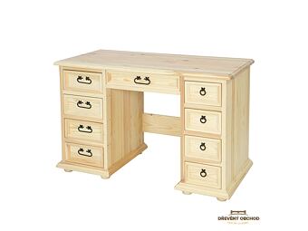 Psací stůl BR 703 - bezbarvý vosk