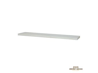 Rustikální police PK708 - vosk bílá patina