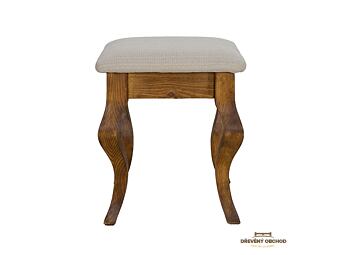 Rustikální židle KT713 - tmavý vosk