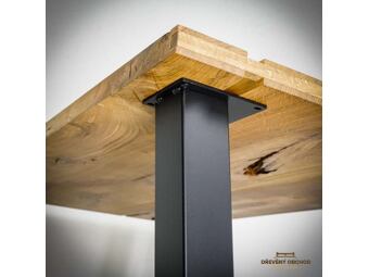 Kovová noha TRAPEZ ŠIROKÁ