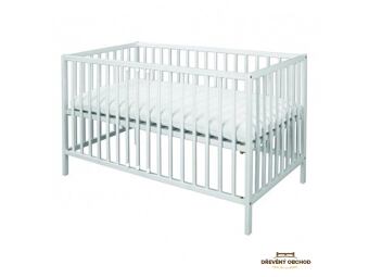 Postýlka LK143 bílá