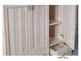 Šatní skříň buková B3