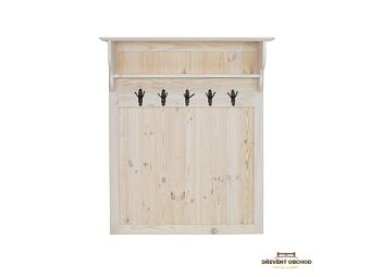 Rustikální věšák GR 701 - bělený vosk